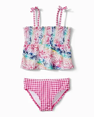 Tommy Bahama Toddler Girls Floral Two-Piece Swimsuit Size 2T 3T 4T • $14.99