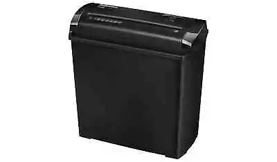 Fellowes P25s A4 5 Sheet 11L Strip-Cut Shredder For Office - Black 4543563 • £22.99