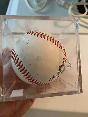 Mark Teixeira COA & Holo Signed Baseball • $200