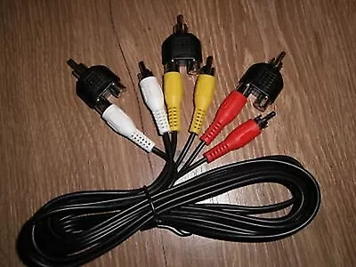 £8.95 • Buy Dazzle DVC 100,DVC100 AV RCA Cable Lead 3 Splitters