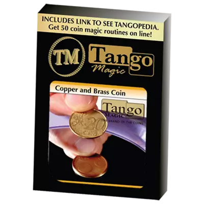 Copper And Brass (5c And 20c Euro) By Tango - Trick (E0055) • $14.99