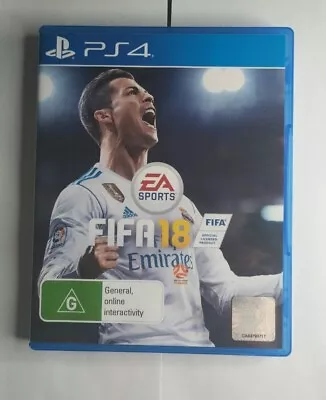 FIFA 18 (PlayStation 4 2017) - Free Domestic Postage  • $12.97