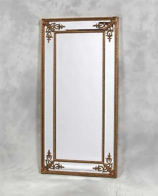 £395.99 • Buy Large Mirror Gold Ornate Antique Design Wall Mounted New 6Ft X 3Ft 183cm X 92cm