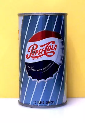 **Vintage 1960s PEPSI-COLA SS Soda Can From Kenosha Wisconsin/Munster Indiana • $19.99