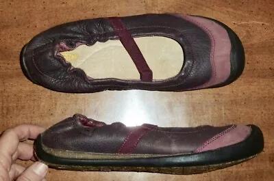 Keen *wear Around* Purple Leather Mary Jane Ballet Flats - Ladies 7.5 • $11.99