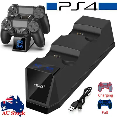 $4.69 • Buy MIMD PS4 Controller Charger Playstation 4 Dualshock Charging Dock Station