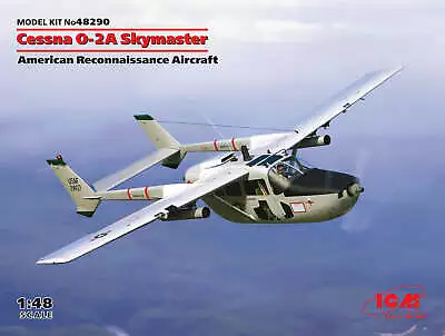 ICM 48290 American Reconnaissance Aircraft Cessna O-2A Skymaster 1/48 • $46.74