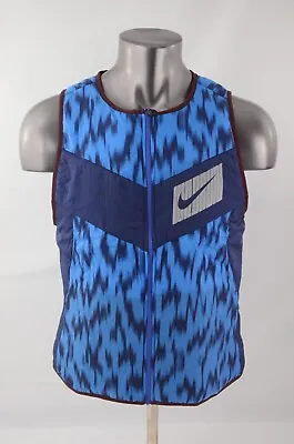 Nike Aerolayer Wild Run Vest Reversible Men's Multiple Sizes CU6058 624 NWT • $43