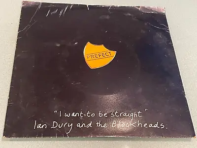 Ian Dury And The Blockheads - I Want To Be Straight - Vinyl Record 7  Single • £4.95