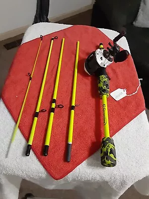 Baitcasting Fishing Rod Sougayilang 6'med 10lb 5pc And Reel Quantum • $48