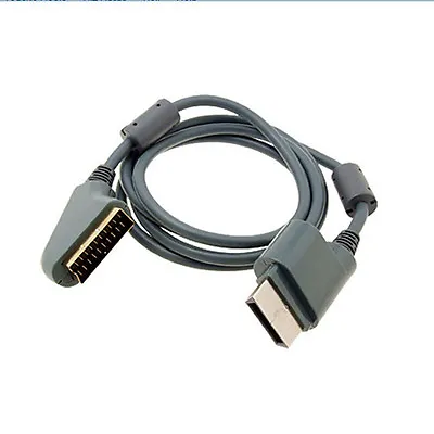 6 Ft 1.8m RGB Scart Video HD TV AV Cable For XBOX 360 Original Version • $7.75