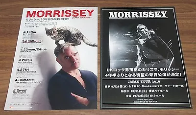 FREE Ship! MORRISSEY Japan PROMO Concert Flyer X 2 Set MINI POSTER The Smiths • $42.07