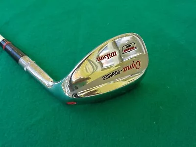 Rare Wilson Dyna Powered Lob Wedge LW Fluid Feel Mens RH Steel Golf Club For Set • $134.18