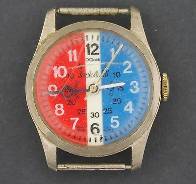 Vintage Jack & Jill Time Teacher Character Watch For Repair • $24.99