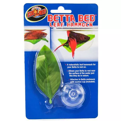 Zoo Med Betta Bed Leaf Hammock For Bettas To Rest On • $4.92