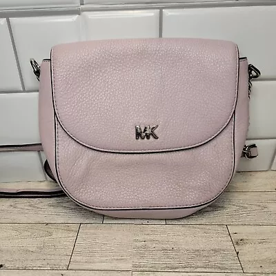 Michael Kors Mott Chain Leather Crossbody Shoulder Bag  Pink • $25