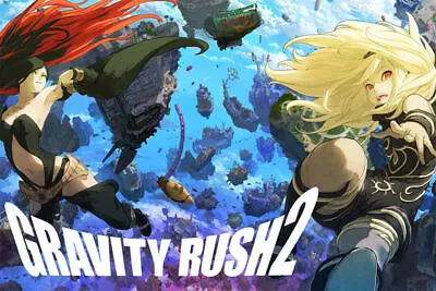 367177 Gravity Rush 2 Daze Action Adventure Video Game Art Room Poster AU • $20.85