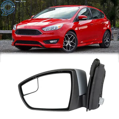 For 2015-2018 Ford Focus Driver Side View Mirror With Light Left Hand F1EZ17683R • $106.80