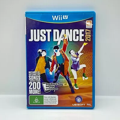 Just Dance 2017 - Nintendo Wii U - Free Postage • $19.95