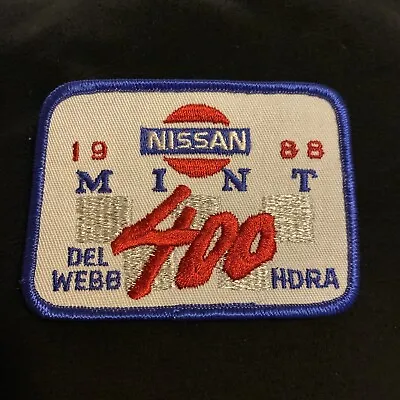 1988 HDRA High Desert Racing Assoc NISSAN Mint 400 Del Webb Iron On Patch • $30.74