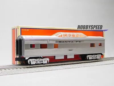 LIONEL SANTA FE ADD-ON VISTA DOME PASSENGER CAR #501 O GAUGE Train 2227240 NEW • $88.84