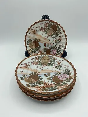 Antique Japanese Yokohama Ware Meiji Plates X 5 Signed By Tashiro 15cm • £35