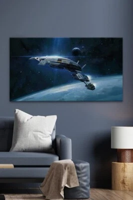 $215 • Buy BioWare Official Mass Effect Legendary Edition Normandy SR2 Canvas Print