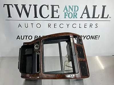 1996-1998 Toyota 4Runner Woodgrain Climate Control Dash Bezel Vents OEM READ • $111.99