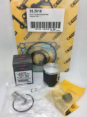 Top End Rebuild Yam YZ65 Vertex Piston Kit Gasket Bearing 2018-21 Size A 43.45mm • $137.90