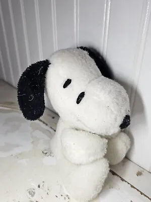 Vintage Snoopy Peanuts 1958 1968 Stuffed Plush Dog Toy United Features Syndicate • $9.99