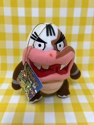 Morton Koopa Plush 7  Yoshi's Safari TAKARA 1994 Mario Nintendo Japan Rare Tag • $256.06