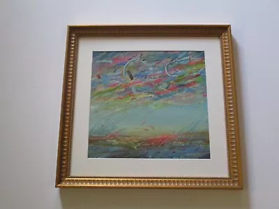 Jerzy Wróblewski PAINTING RARE  POLISH MODERNISM ABSTRACT MODERNIST VINTAGE • $650