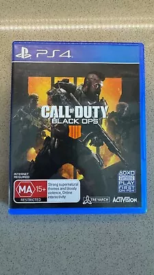 Call Of Duty Black Ops 4 - PS4 • $20