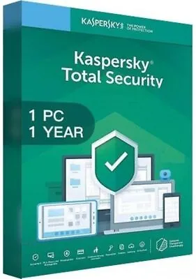 NEW Kaspersky Total Security 2023 1 Devices 1 Year Antivirus FAST Global • $30.80