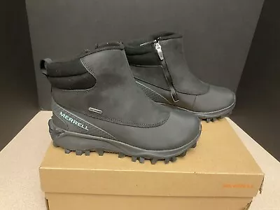 New! Womens Merrell Thermo Kiruna Mid Zip Waterproof Snow Winter Boots. Size 7.5 • $80.99