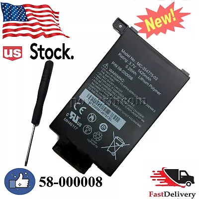 New Tablet Battery 58-000008 For Amazon Kindle Paperwhite 1st Gen EY21  • $13.55