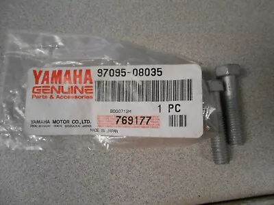 NOS OEM Yamaha Marine Bolt 1996-2003 VMX1200 1997 XV535 97095-08035-00 QTY 2 • $9.99