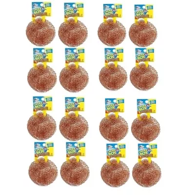 Chore Boy Copper Scrubber 100% Pure Copper Scrubbers New Steel Wool Scouring Pad • $13.99