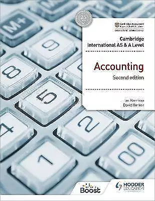 Cambridge International AS And A Level Accounting • £56.63