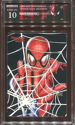 2009 Rittenhouse Spider-man Archives Webbing #5 Gem Mint 10 • $7.49