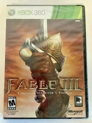 Fable III 3 Limited Collector's Edition Video Game Microsoft Xbox 360 GAME ONLY • $22.75