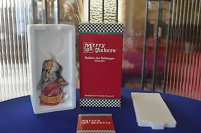 Dept. 56 Merry Makers Monks Baldric The Bellringer Mint In Box • $17.99