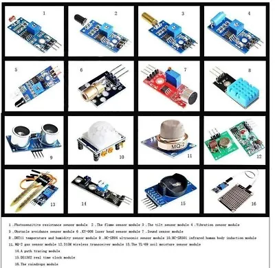 £4.99 • Buy Sensor Module Updated Set For Arduino Raspberry Pi Education
