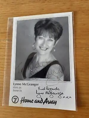 Lynne Mcgranger  Home And Away Signed Photograph • £3