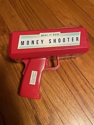 1 Money Shooter Make It Rain Machine Party Gun Shoots Out Dollar Bills Cash Toy • $9.99