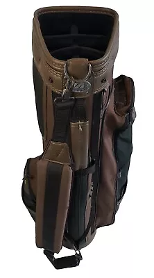 Mizuno Omega Golf Bag 6 Way Divider Brown/Green • $59.99