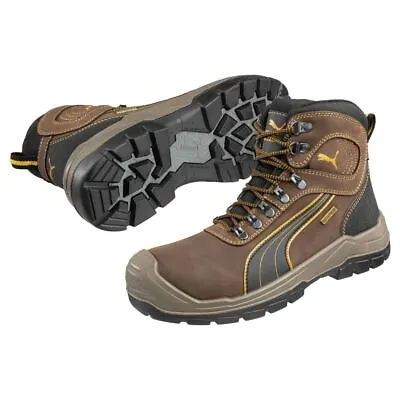 $206.90 • Buy Puma Sierra Nevada Brown Zip Composite Toe Safety Boot 630227