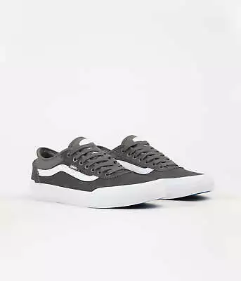 Vans Shoes Chima Pro 2 Pewter True White USA SIZE Skateboard Sneakers • $50