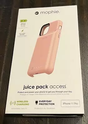 Mophie Juice Pack Access 2000mAh Battery Case For IPhone 11 Pro 5.8  -Blush Pink • $12.75