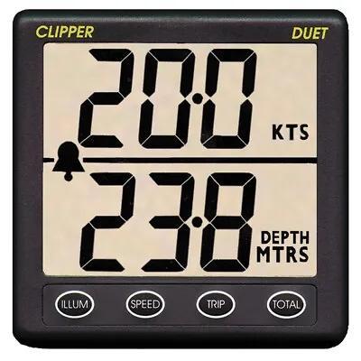 Nasa Marine Clipper Duet - Combined Log & Echo Sounder • £244.95